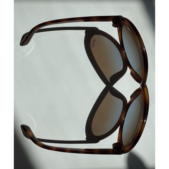 Tom Ford Jada Women\'s Oversized Infinity Sunglasses Brown Tortoise main image 4